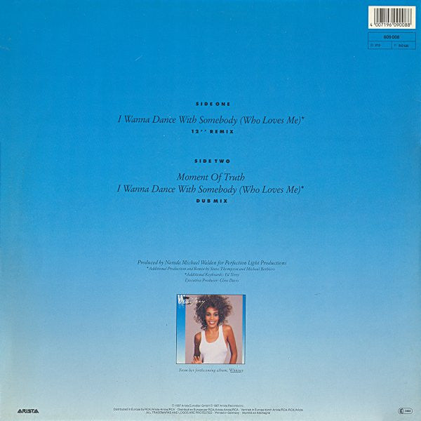 Whitney Houston – I Wanna Dance With Somebody (Who Loves Me) (VG+) BOX11