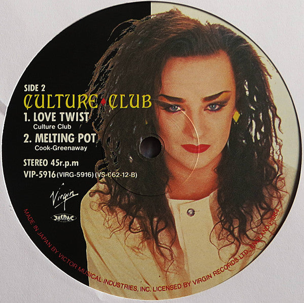 Culture Club – It's A Miracle / Miss Me Blind - JAPONÉS (NM) BOX29