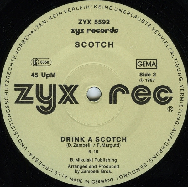Scotch – Money Runner (NM, FUNDA EX) BOX33