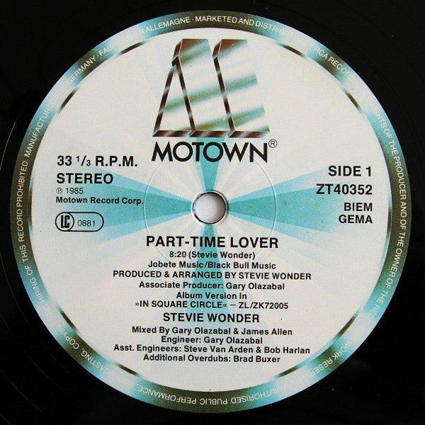 Stevie Wonder – Part-Time Lover (NM) BOX27