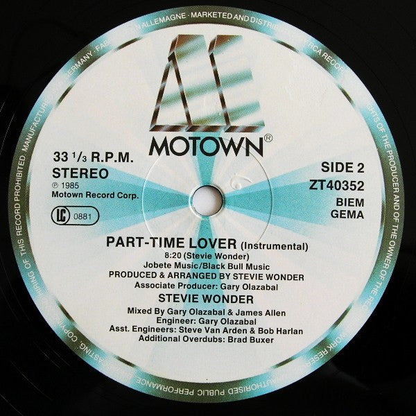 Stevie Wonder – Part-Time Lover (NM) BOX27
