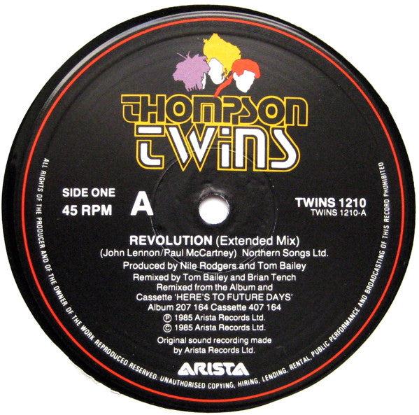 Thompson Twins – Revolution (Extended Mix) (NM) BOXE1