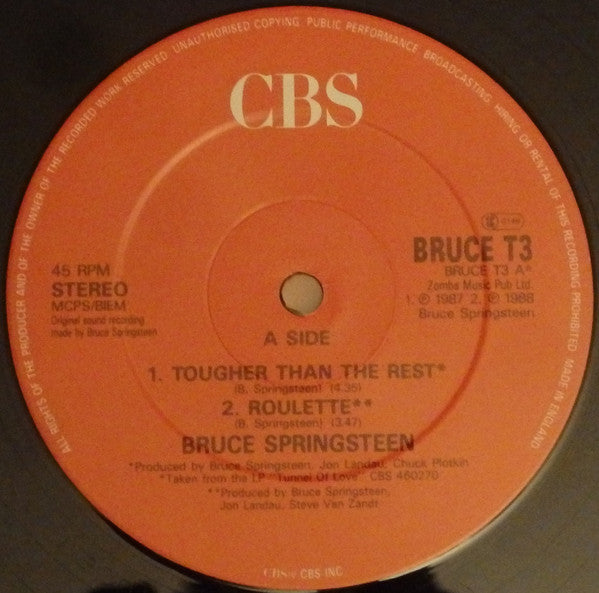 Bruce Springsteen – Tougher Than The Rest (VG+) BOXE1