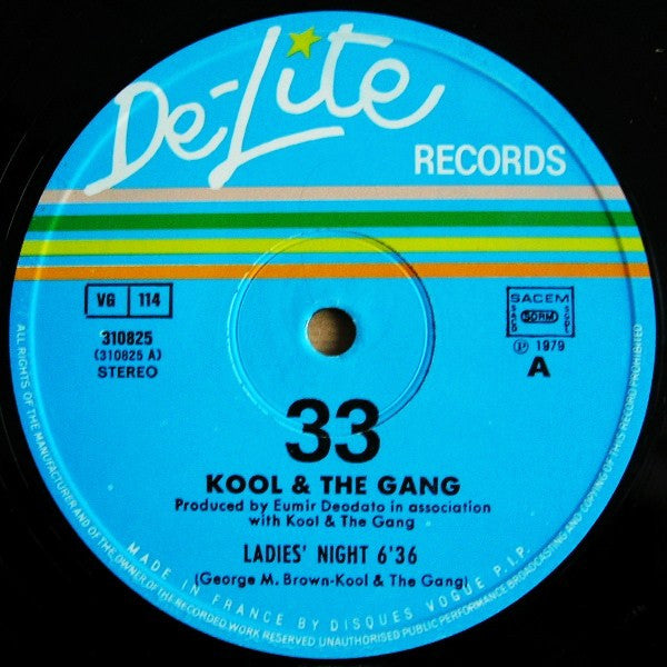 Kool & The Gang – Ladies' Night (ESTADO NM, FUNDA VG+) BOX31