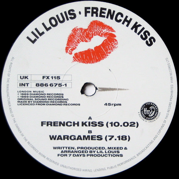 Lil Louis– French Kiss (VG+) BOX16