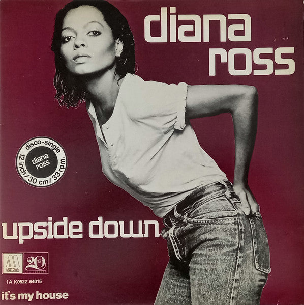 Diana Ross – Upside Down (MARCAS POR ALMACENAJE VG+, SONIDO EXCELENTE, FUNDA NM) BOX23