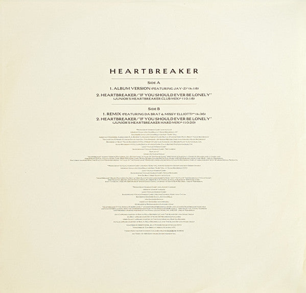 Mariah  – Heartbreaker (EX) BOX30