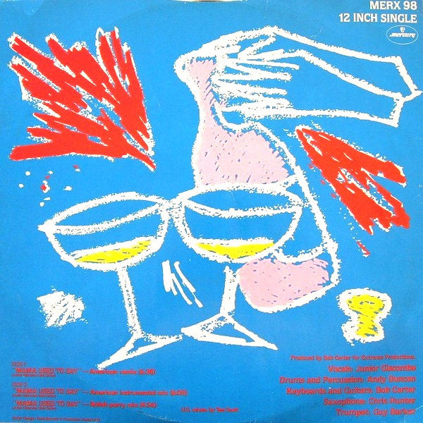 Junior – Mama Used To Say (NM, FUNDA EX) BOX8