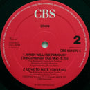 Bros – When Will I Be Famous? (NM) BOX8