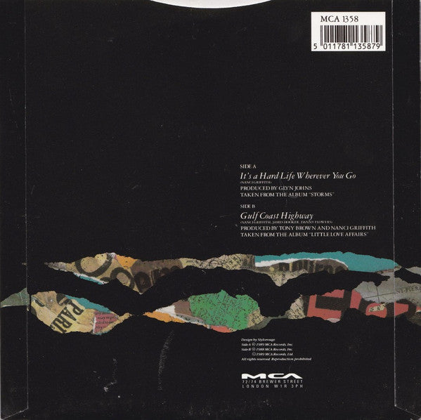Nanci Griffith – It's A Hard Life Wherever You Go (EX) BOXE4