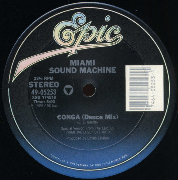Miami Sound Machine – Conga! (Dance Mix) (NM) BOX26