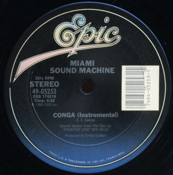 Miami Sound Machine – Conga! (Dance Mix) (NM) BOX26