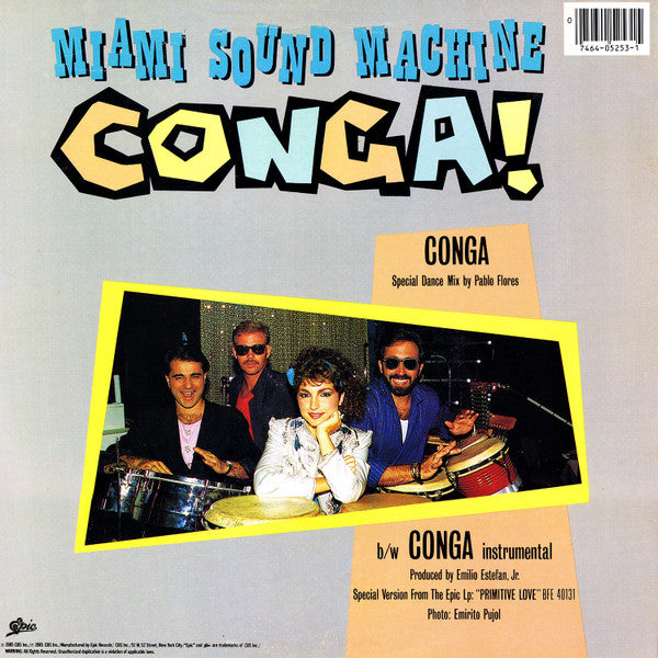Miami Sound Machine – Conga! (Dance Mix) (NM) BOX26