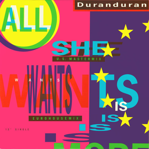 Duranduran – All She Wants Is (VG+) BOX36