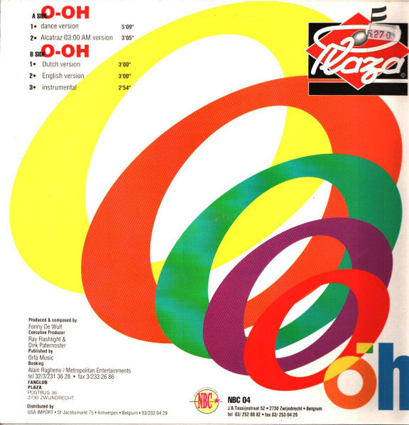 Plaza – O-Oh (EX) BOX8