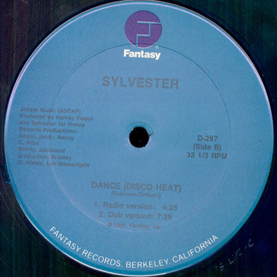 Sylvester – Dance (Disco Heat) Heated Disco Ultimix (EX) BOX19