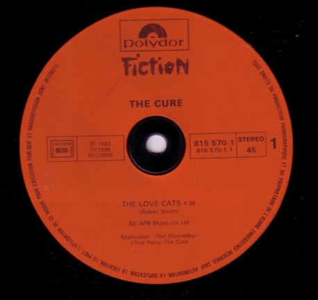 The Cure – The Love Cats (NM) BOX6