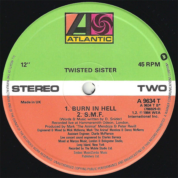 Twisted Sister – I Wanna Rock (NM) BOX8