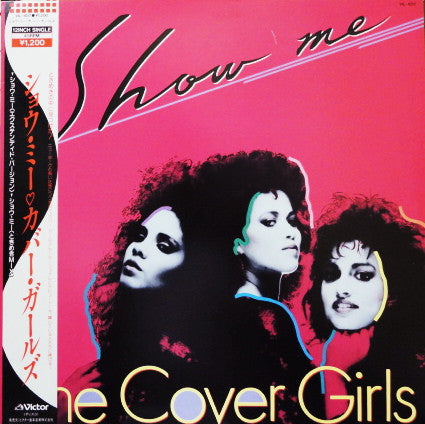 The Cover Girls - Show Me (MINT, NUEVO NO SELLADO DE ÉPOCA, Con OBI. El inserto no viene incluido con este disco desde el origen.) BOX16