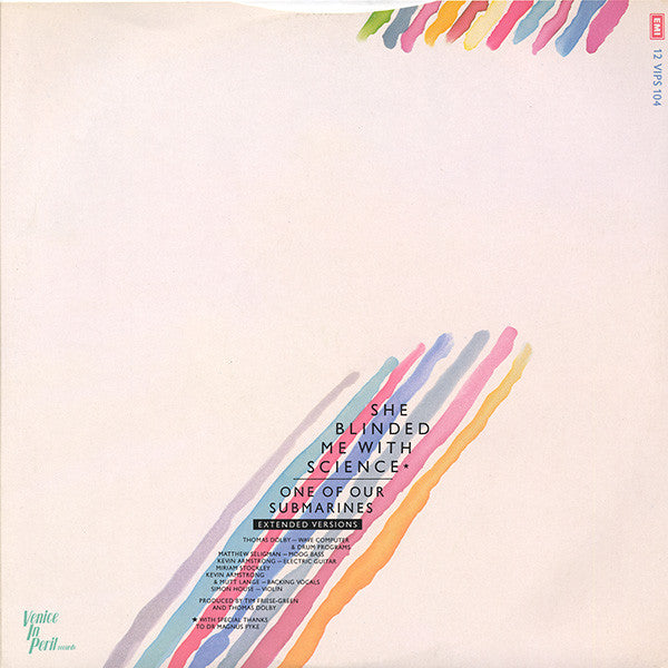 Thomas Dolby – She Blinded Me With Science (Extended Version) (VG+) BOX12
