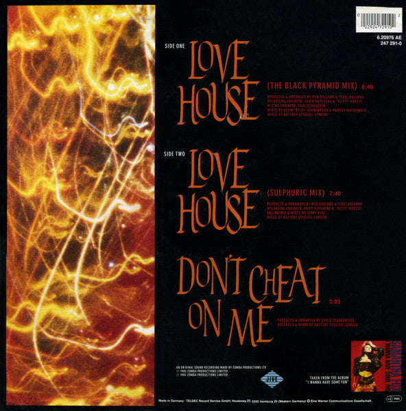 Samantha Fox – Love House (VG+) BOX11