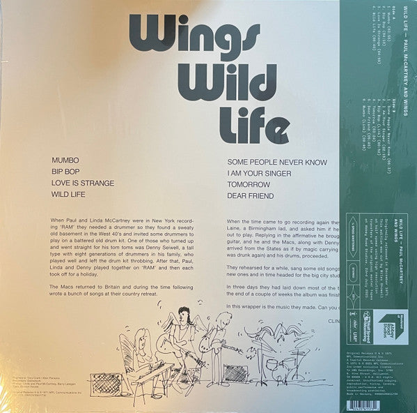 Paul McCartney And Wings – Wild Life (NUEVO, SELLADO) BOXV27