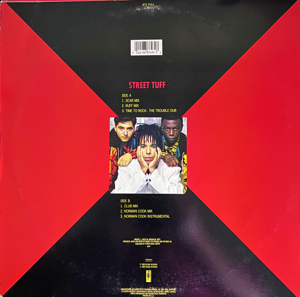 Double The Trouble And Rebel MC – Street Tuff (VG+) BOX17