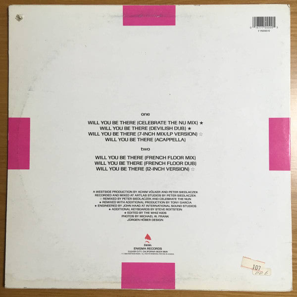 Celebrate The Nun – Will You Be There (NM Con sticker en galleta. Funda VG+ con sticker BPM y nombre del tema) BOX1