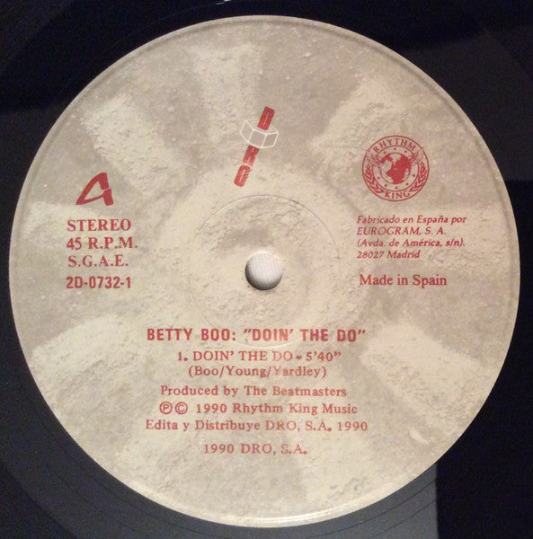 Betty Boo – Doin' The Do (VG+) BOX8