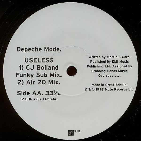 Depeche Mode – Useless (MINT, NUEVO Y SELLADO) BOX1