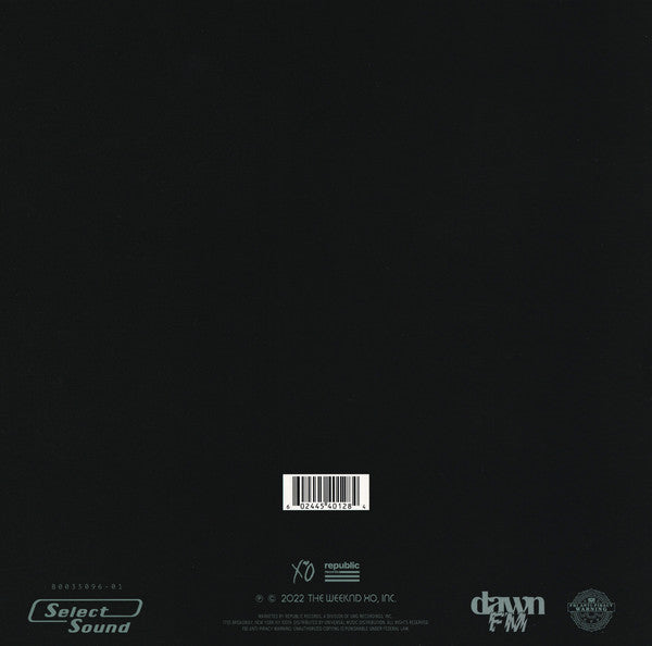 The Weeknd – Dawn FM / VINILO DOBLE (NUEVO, SELLADO) BOXV1