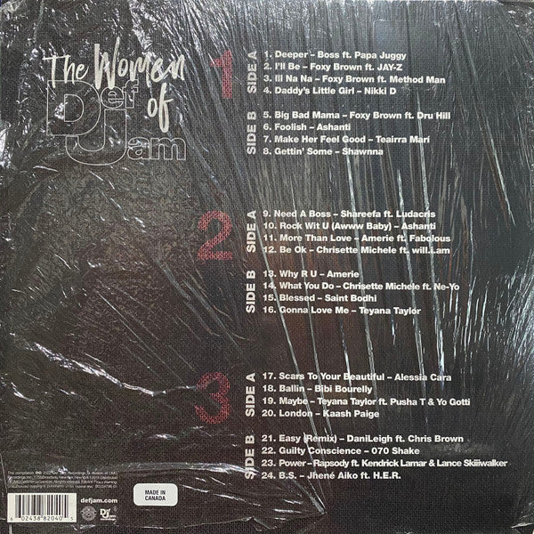 Various – The Women Of Def Jam / DISCO TRIPLE (NUEVO, SELLADO) BOXV31