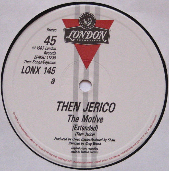 Then Jerico – The Motive (NM, FUNDA EX) BOXE1