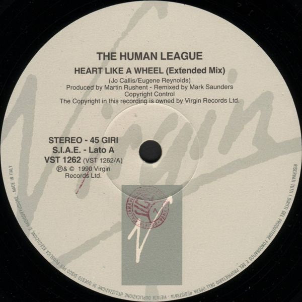 The Human League – Heart Like A Wheel (VG+) BOX24