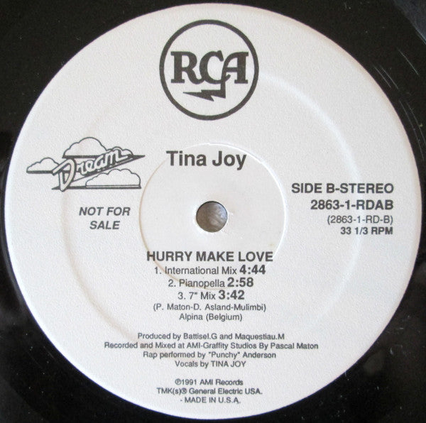 Tina Joy – Hurry Make Love (NM, FUNDA GENÉRICA VG+) BOXE3