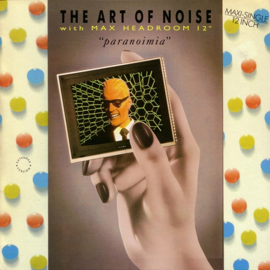 The Art Of Noise With Max Headroom – Paranoimia (Extended Version) (VG+) BOX20