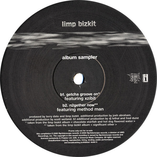 Limp Bizkit – Album Sampler (EX, FUNDA GENÉRICA NEGRA) BOX18