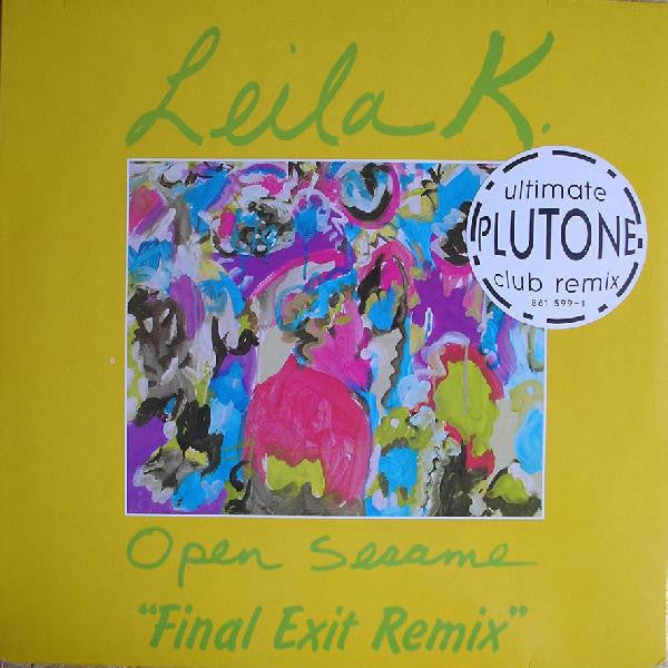 Leila K – Open Sesame (Final Exit Remix, PLUTONE  Club Mix ) (NM) BOX17