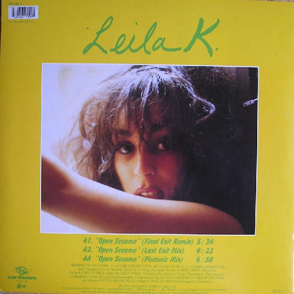 Leila K – Open Sesame (Final Exit Remix, PLUTONE  Club Mix ) (NM) BOX17