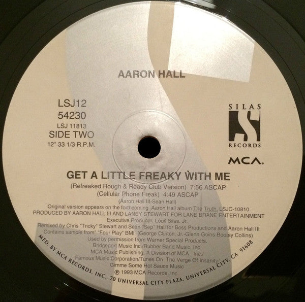 Aaron Hall – Get A Little Freaky With Me (MINT, SELLADO) BOXE1