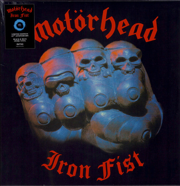 Motörhead – Iron Fist / 40TH. ANNIVERSARY (NUEVO, SELLADO) BOXV8