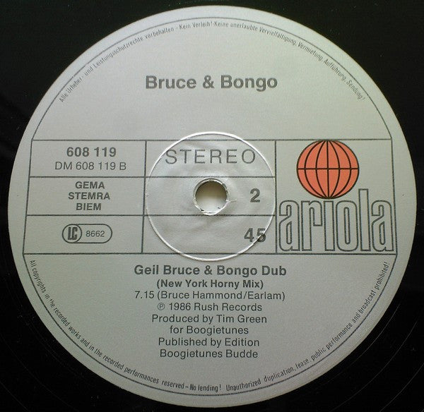 Bruce & Bongo – Geil (NM) BOX 19