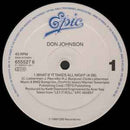 Don Johnson ‎– What If It Takes All Night (NM) BOX22