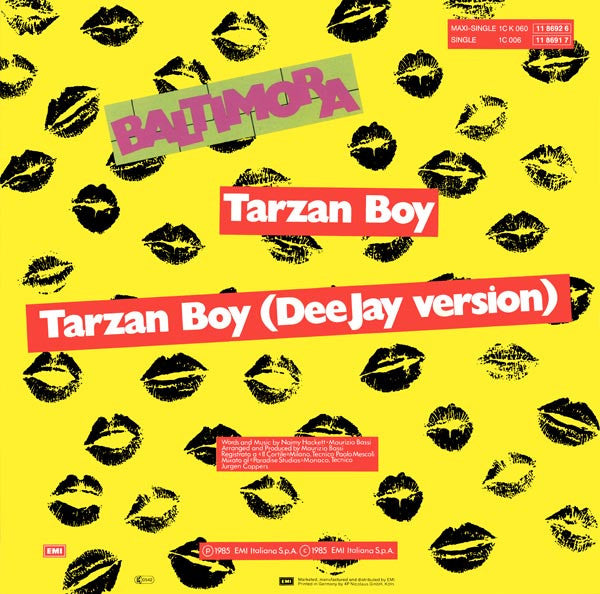 Baltimora – Tarzan Boy (Extended Version) (VG+) BOX25