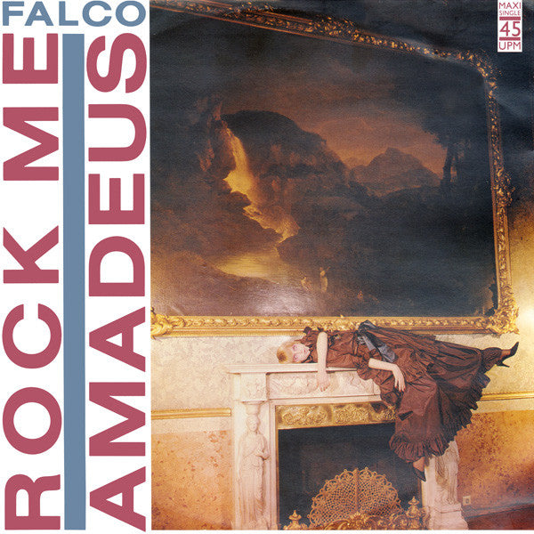 Falco – Rock Me Amadeus (VG+) DISCO TRANSPARENTE BOX14