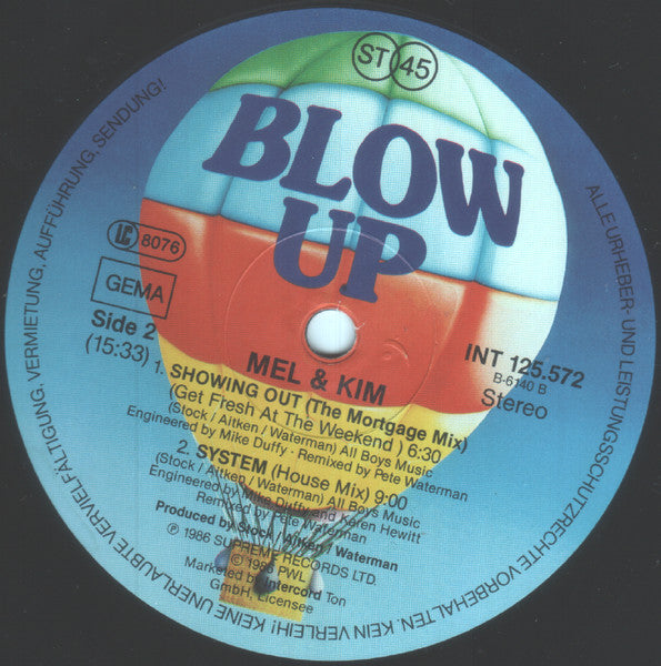 Mel & Kim – Showing Out (EX) BOX10