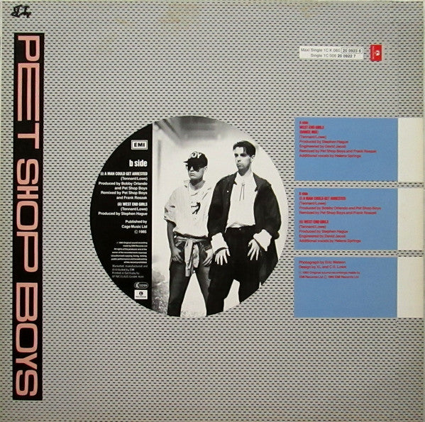 Pet Shop Boys – West End Girls (NM) BOX31