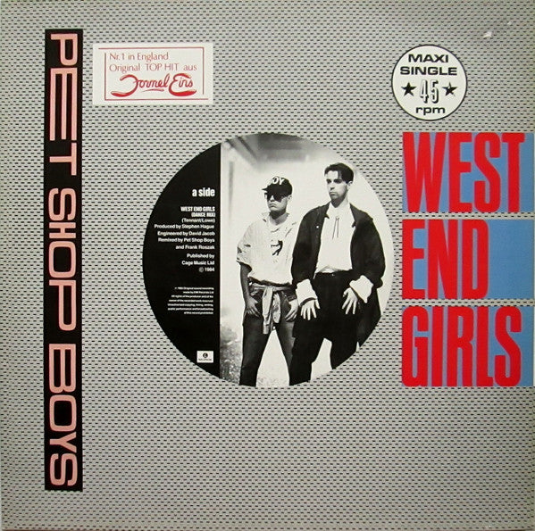 Pet Shop Boys – West End Girls (NM) BOX31