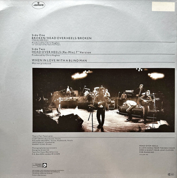 Tears For Fears – Broken / Head Over Heels / Broken (Preacher Mix) (NM, FUNDA VG+) BOX30