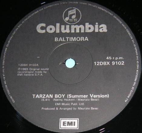 Baltimora – Tarzan Boy NM) BOX32